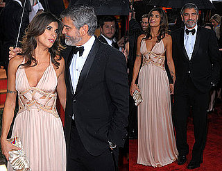 George Clooney and Elisabetta Canalis at the 2010 Golden Globes 2010-01-17 16:39:34