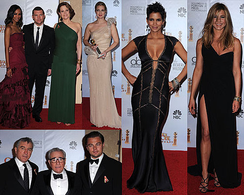 Jennifer Aniston, Halle Berry, Glee, Mad Men, and More in the 2010 Golden Globes Press Room