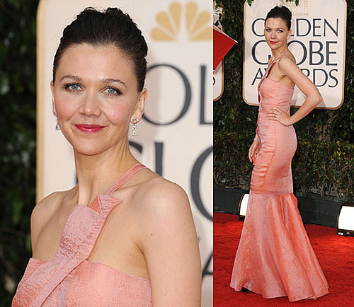 Maggie Gyllenhaal at the 2010 Golden Globes 2010-01-17 15:44:30