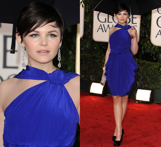 Ginnifer Goodwin in Vionnet at 2010 Golden Globes Awards Ginnifer Goodwin in Vionnet at 2010 Golden Globes Awards