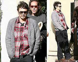 Photos of James Franco at The Chateau Marmont in LA