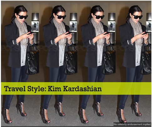 Travel Style: Kim Kardashian 