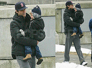 Tom Brady With John Moynahan in Boston