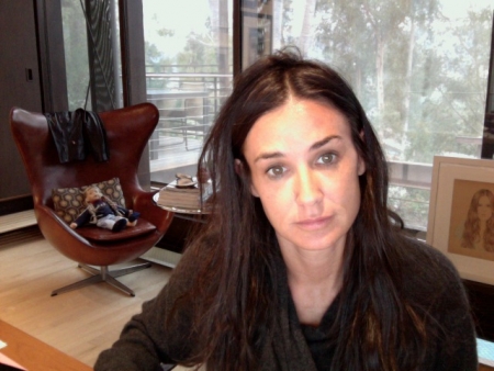 Demi Moore's Bad Hair Day