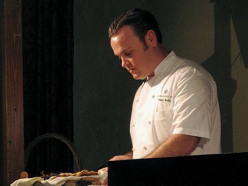 Mushroom Tips From Chef Matt Bolton at the 2010 Chefs' Holidays at The Ahwahnee Hotel in Yosemite