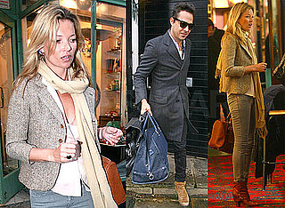Kate Moss And Jamie Hince Shopping in London