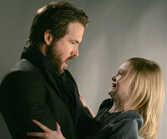 Ryan Reynolds posed with Elle Fanning to promote their movie The Nines at Sundance in 2007.
Ryan Reynolds posed with Elle Fanning to promote their movie The Nines at Sundance in 2007.