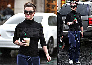 Photos of Britney Spears Grabbing Starbucks in LA As News of Her New Single Second Chances is Released