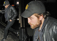 Photos of Robert Pattinson and His Overgrown Beard Out in London Where He's Filming a Segment for the Hope for Haiti Telethon Photos of Robert Pattinson and His Overgrown Beard Out in London Where He's Filming a Segment for the Hope for Haiti Telethon