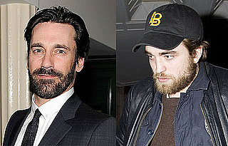 Who Looks Hotter With a Beard: Robert Pattinson or Jon Hamm?  