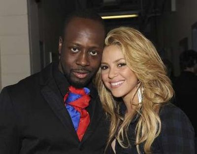 Wycleaf Jean and Shakira