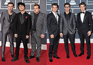 Green Day and Jonas Brothers at 2010 Grammy Awards