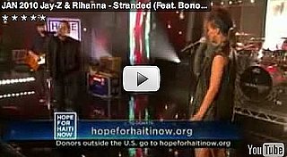 Watch Video of Jay-Z Rihanna and Bono at Hope For Haiti Telethon Plus Best of the Internet