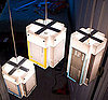 Photos of the Recycled Epson Hanging Light 