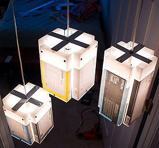 Ink Cartridge Hanging Lamps