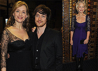 Photos of Pregnant Anne-Marie Duff, James McAvoy and Helen Mirren at The Last Station Premiere in London