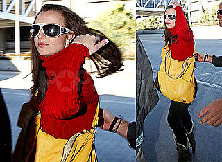 Photos of Britney Spears and Jason Trawick Taking Off From LAX