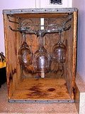 DIY Wine Shelf