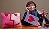Photos of the Love Connection Pillows