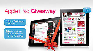 Win an Apple iPad on Twitter From GeekSugar