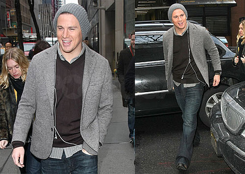 Photos of Channing Tatum Promoting Dear John in NYC