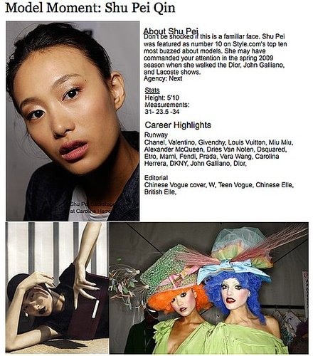 Asian Runway Models
