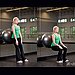 Stability Ball Wall Sits