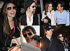 Photos of Angelina Jolie and Brad Pitt at 2010 Super Bowl and Demi Moore, Ashton Kutcher, Jennifer Lopez, Marc Anthony, Rob Lowe 2010-02-08 01:15:00