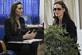 Photos of Angelina Jolie in the Dominican Republic to Talk About Haitian Relief