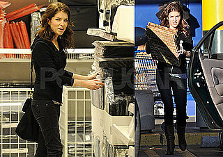 Photos of Twilight's Anna Kendrick, Who's Nominated For an Oscar For Up in The Air, Shopping at Ikea in LA