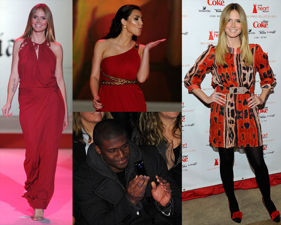 Photos of Heidi Klum, Kim Kardashian, Pregnant Bethenny Frankel, and More at the 2010 Red Dress Heart Truth Fashion Show in NYC Photos of Heidi Klum, Kim Kardashian, Pregnant Bethenny Frankel, and More at the 2010 Red Dress Heart Truth Fashion Show in NYC