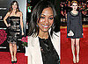 Photo of Jennifer Garner, Zoe Saldana, and Emma Roberts