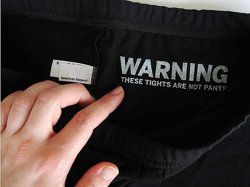 These Tights Are Not Pants American Apparel