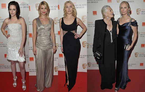 Photos of Women on BAFTA 2010 Red Carpet