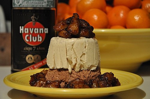 Frozen Bananas Foster Bombe Frozen Bananas Foster Bombe