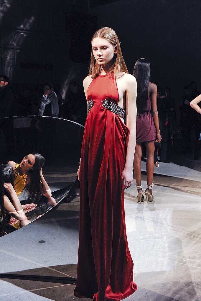 Marios Schwab Shows Off His First Outing at Halston for Fall 2010 Marios Schwab Shows Off His First Outing at Halston for Fall 2010