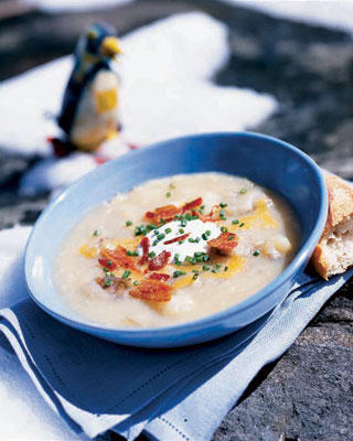 Fast and Easy No-Cream Baked Potato Soup Recipe