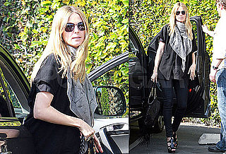 Photos of Heidi Klum in LA After Going to NYC For the Project Runway Show During 2010 Fall New York Fashion Week