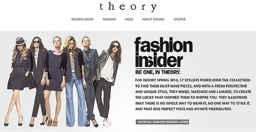 Theory Ecommerce Site
