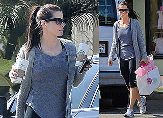 Photos Sandra Bullock Running Errands in LA