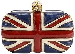 Alexander McQueen British Flag Clutch