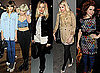 Photos of Celebs at Parties and in the Front Row at London Fashion Week 2010 Including Alexa Chung, Sienna Miller