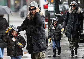 Photos of Sarah Jessica Parker Walking to School With James Wilkie Broderick After Exclusive Interview About Scent SJP NYC