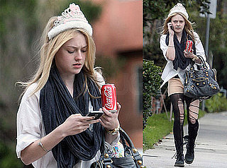 Photos of Dakota Fanning on her 16th Birthday