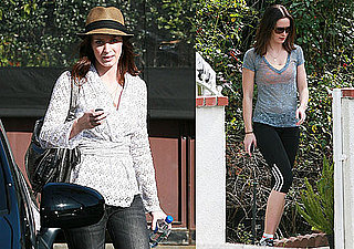 Photos of Emily Blunt and John Krasinski After Exercising And Her Shopping on Her 27th Birthday in LA