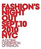 CBS Television Network Films Prime-Time Special About the 2010 Fashion’s Night Out in NYC