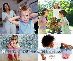 Signs of Spoiled Child