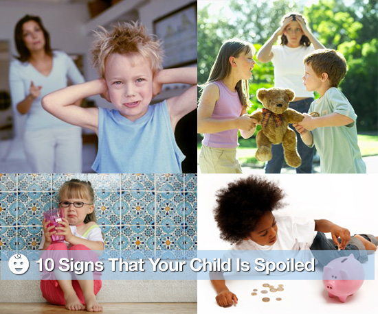 Signs of Spoiled Child