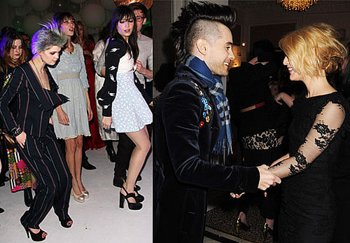 Photos of Elle Style Awards Afterparty with My So-Called Life Reunion Between Jared Leto and Claire Danes, Alexa Chung Dancing 2010-02-23 16:00:20