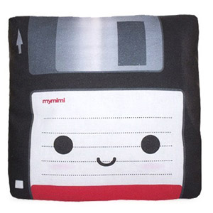 Mini Floppy Disc Pillow